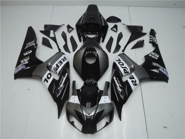 CBR 1000 RR 2004-2005 Motorrad Verkleidung - Grau Schwarz Repsol