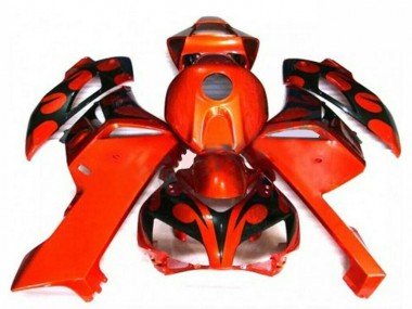 CBR 1000 RR 2004-2005 Motorrad Verkleidung - Orange Schwarz