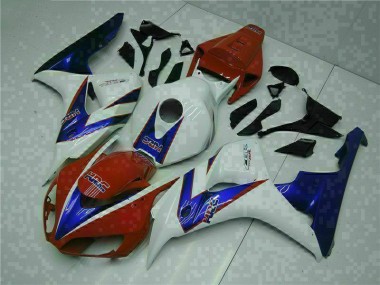 CBR 1000 RR 2004-2005 Motorrad Verkleidung - Rot Weiß