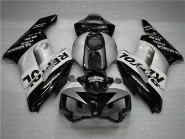 CBR 1000 RR 2004-2005 Motorrad Verkleidung - Schwarz Silber Repsol