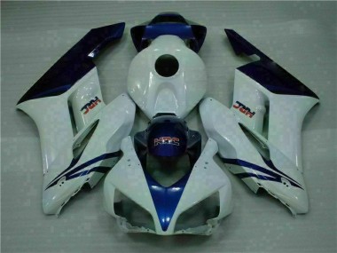 CBR 1000 RR 2004-2005 Motorrad Verkleidung - Weiß Blau