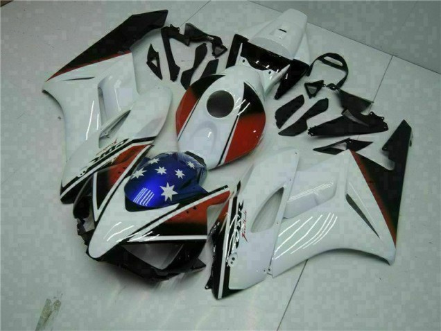 CBR 1000 RR 2004-2005 Motorrad Verkleidung - Weiß Schwarz