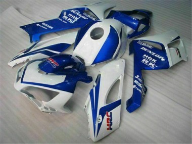 CBR 1000 RR 2004-2005 Motorrad Verkleidungen & Plastik - Blau Weiß