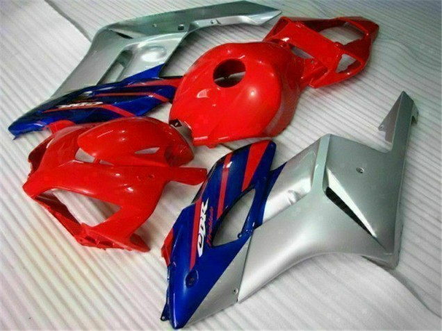 CBR 1000 RR 2004-2005 Motorrad Verkleidungen - Rot Silber Blau