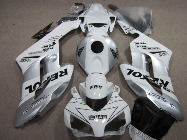 CBR 1000 RR 2004-2005 Motorrad Verkleidungen - Silber Repsol