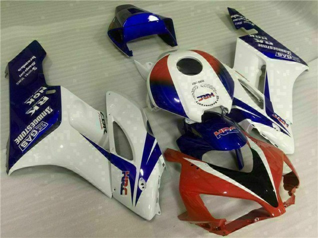 CBR 1000 RR 2004-2005 Motorrad Verkleidungen - Weiß Blau Rot