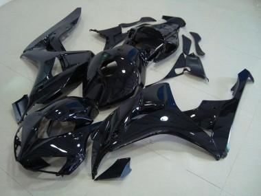 CBR 1000 RR 2006-2007 Motorrad Verkleidung - Glänzend Schwarz