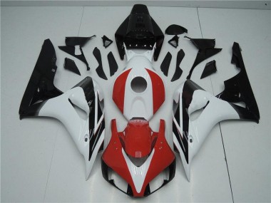 CBR 1000 RR 2006-2007 Motorrad Verkleidung - Rot Weiß Schwarz