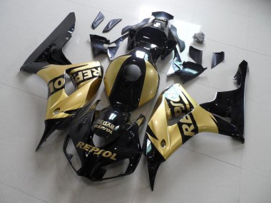 CBR 1000 RR 2006-2007 Motorrad Verkleidungen - Gold Repsol