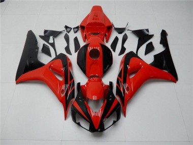 CBR 1000 RR 2006-2007 Motorrad Verkleidungen - Rot Schwarz