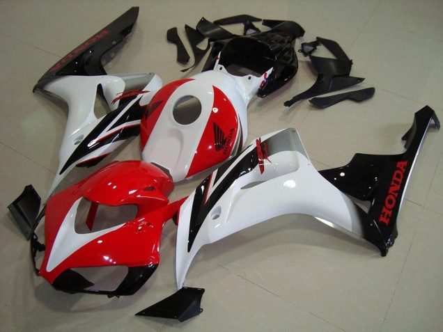 CBR 1000 RR 2006-2007 Motorrad Verkleidungen - Rot Weiß Schwarz