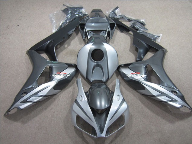 CBR 1000 RR 2006-2007 Motorrad Verkleidungen - Schwarz Grau Fireblade