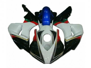 CBR 1000 RR 2006-2007 Motorrad Verkleidungen - Weiß Schwarz