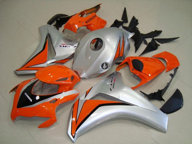 CBR 1000 RR 2008-2011 Motorrad Verkleidung - Orange Silber