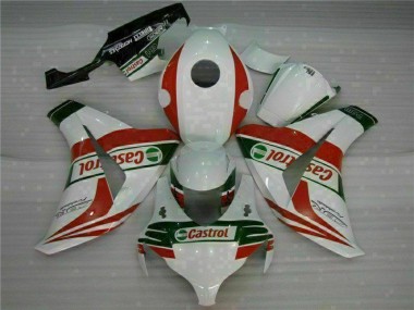 CBR 1000 RR 2008-2011 Motorrad Verkleidung - Weiß Rot