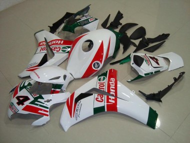 CBR 1000 RR 2008-2011 Motorrad Verkleidungen - Castrol Dunkel Grün