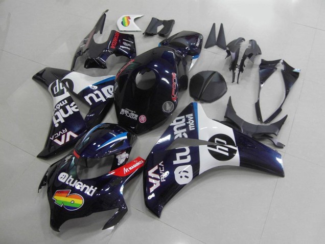 CBR 1000 RR 2008-2011 Motorrad Verkleidungen - Dunkel blau Tuneli