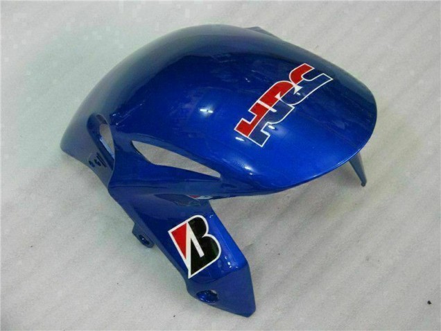 CBR 1000 RR 2008-2011 Motorrad Verkleidungen Komplett Sets - Weiß Blau