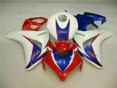 CBR 1000 RR 2008-2011 Motorrad Verkleidungen - Rot Weiß Blau