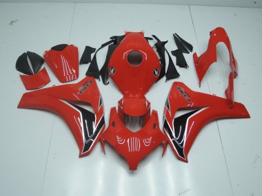 CBR 1000 RR 2008-2011 Motorrad Verkleidungen - Rot und Goldschwarz