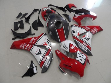 CBR 1000 RR 2008-2011 Motorrad Verkleidungen - Rot und Grau Fma