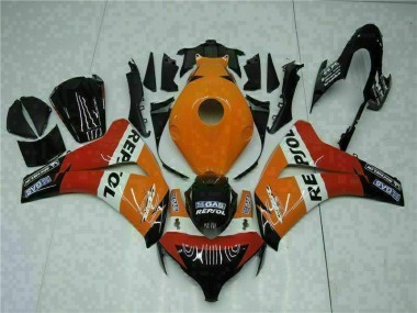 CBR 1000 RR 2008-2011 Motorrad VollVerkleidungen & Plastik - Orange Repsol