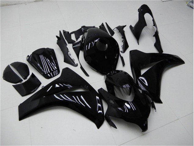 CBR 1000 RR 2008-2011 Motorrad Vollverkleidung - Glänzend Schwarz