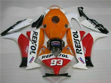 CBR 1000 RR 2012-2016 Motorrad Verkleidungen - Orange Repsol 93