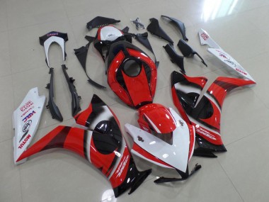 CBR 1000 RR 2012-2016 Motorrad Verkleidungen - Rot Schwarz Weiß