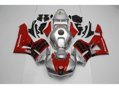 CBR 1000 RR 2012-2016 Motorrad Verkleidungen - Rot Silber HRC