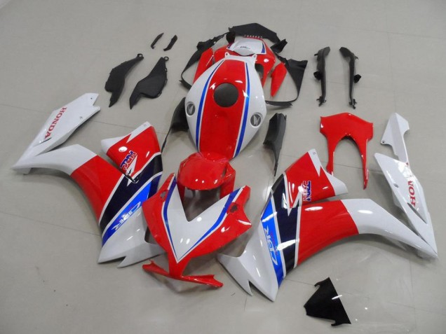 CBR 1000 RR 2012-2016 Motorrad Verkleidungen - Rot Weiß Blau HRC