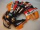 CBR 600 F3 1995-1998 Motorrad Verkleidungen - Schwarz Orange Repsol