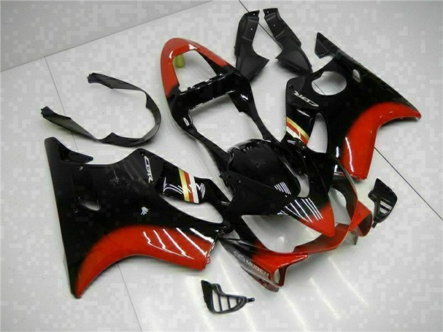 CBR 600 F4i 2001-2003 Motorrad Verkleidungen & Plastik - Rot Schwarz