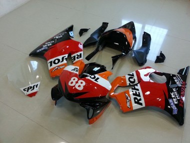 CBR 600 F4i 2001-2003 Motorrad Verkleidungen - Rennen Repsol 88