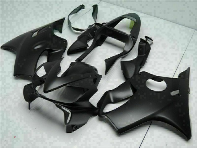 CBR 600 F4i 2001-2003 Motorrad Vollverkleidung - Matt Schwarz