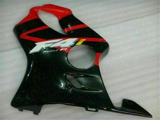 CBR 600 F4i 2004-2007 Motorrad Verkleidung - Rot Schwarz