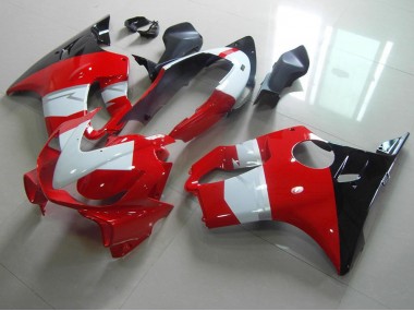 CBR 600 F4i 2004-2007 Motorrad Verkleidungen - Rot Weiß Schwarz