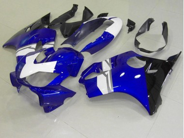 CBR 600 F4i 2004-2007 Motorrad Verkleidungen - Weiß Blau Schwarz