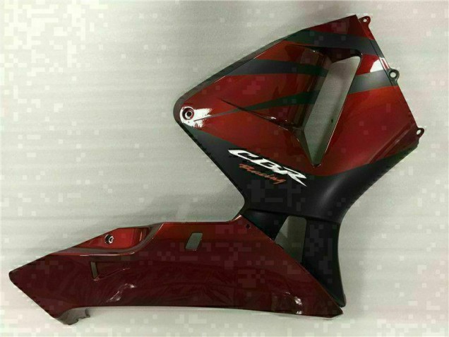 CBR 600 RR 2003-2004 Motorrad Verkleidung - Schwarz Rot