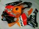 CBR 600 RR 2003-2004 Motorrad Verkleidungen - Orange Repsol