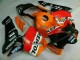 CBR 600 RR 2003-2004 Motorrad Verkleidungen - Orange Repsol