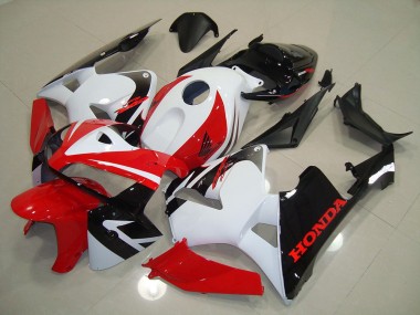 CBR 600 RR 2005-2006 Motorrad Verkleidung - Rot Weiß Schwarz