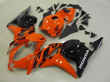 CBR 600 RR 2009-2012 Motorrad Verkleidungen - Orange Schwarz