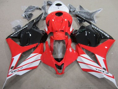 CBR 600 RR 2009-2012 Motorrad Verkleidungen - Rot Schwarz Weiß