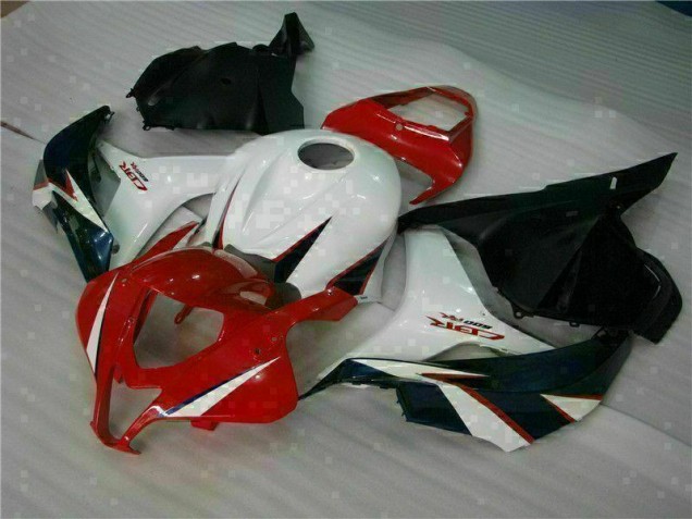 CBR 600 RR 2009-2012 Motorrad Verkleidungen - Rot Weiß