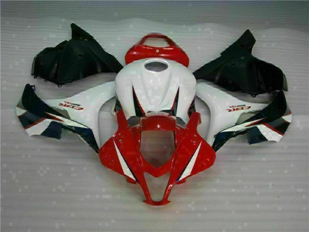 CBR 600 RR 2009-2012 Motorrad Verkleidungen - Rot Weiß