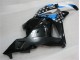 CBR 600 RR 2009-2012 Motorrad Verkleidungen - Schwarz Weiß Blau