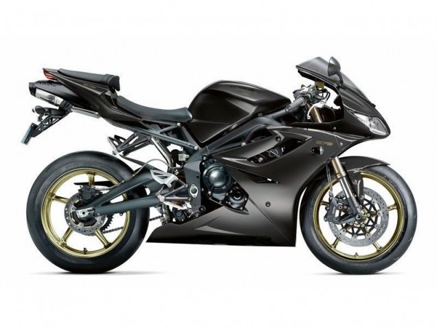 Daytona 675 Triple 2009-2012 Motorrad Verkleidung - Schwarz