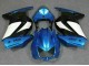 EX250 2008-2012 Motorrad Verkleidung - Blau Weiß Schwarz Ninja