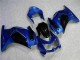 EX250 2008-2012 Motorrad Verkleidungen - Blau Schwarz